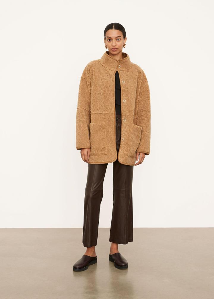 Vince Oversized Sherpa Jacket