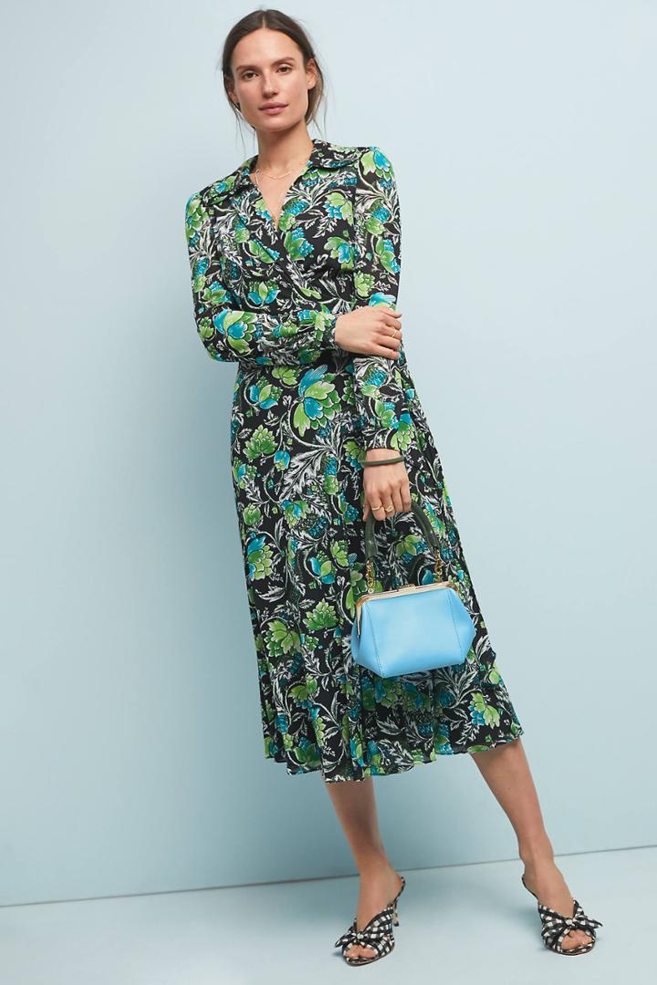 Diane Von Furstenberg Carla Wrap Dress