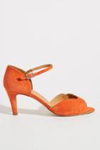 Emma Go Suede Ankle Strap Heels
