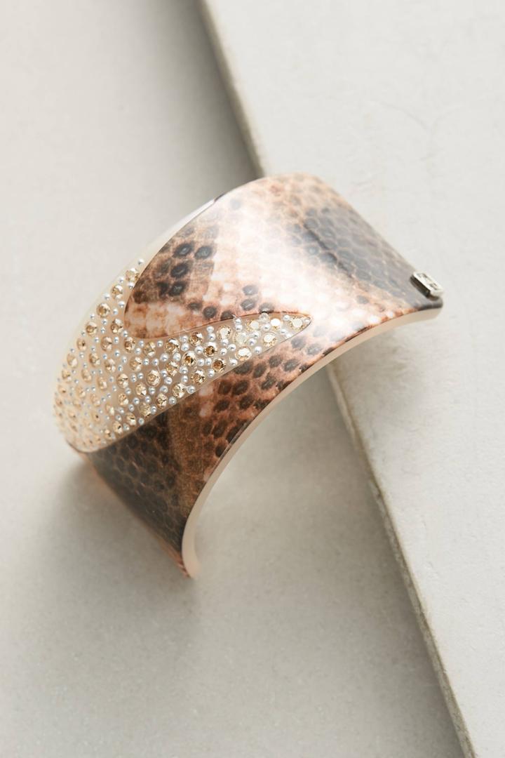 Alexandre De Paris Python Hair Clip