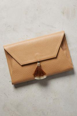 Oliveve Tasseled Envelope Clutch