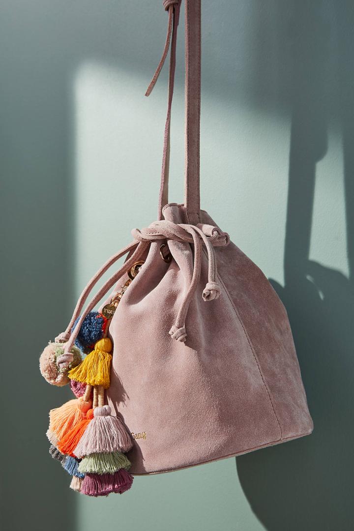 The Wolf Gang Tangier Drawstring Bucket Bag