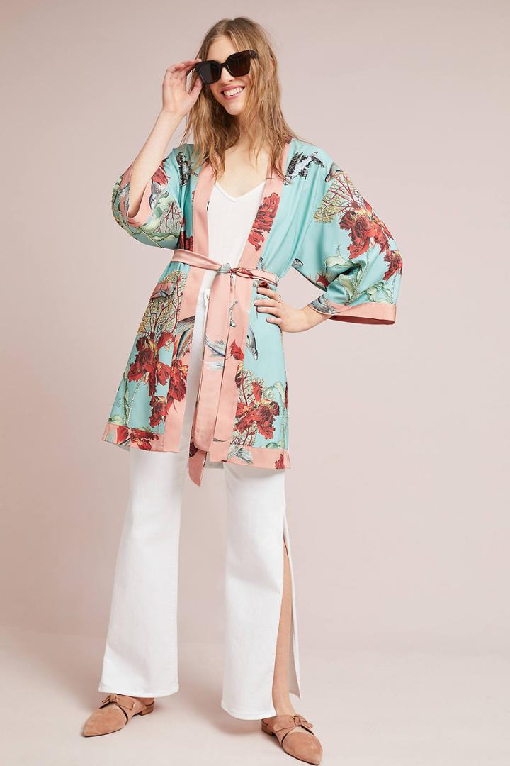 Patbo Fish Kimono Dress