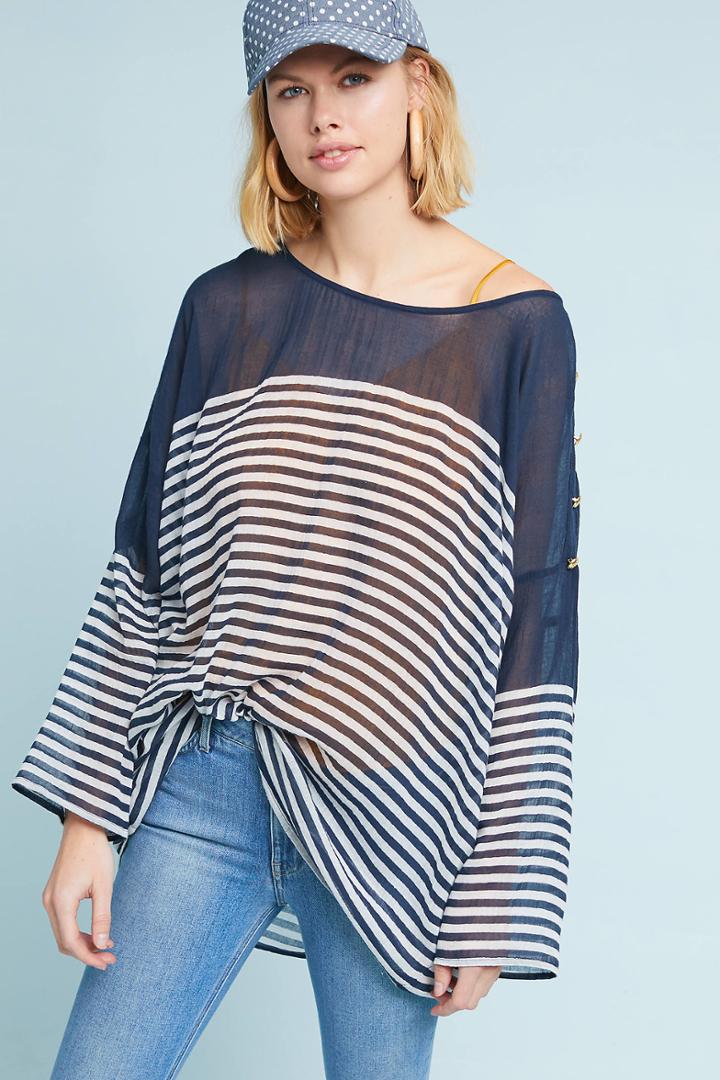Mes Demoiselles Skipper Striped Pullover