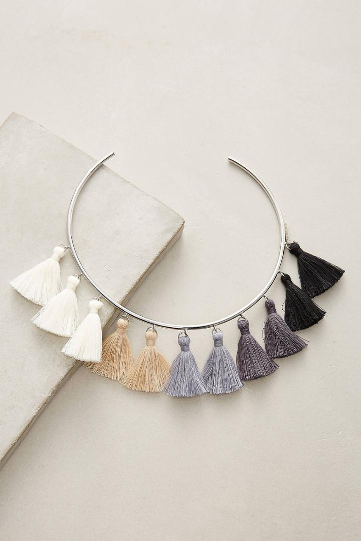 Mignonne Gavigan Lily Tasseled Collar Necklace