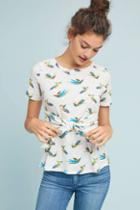 Maeve Pajaro Tie-waist Top