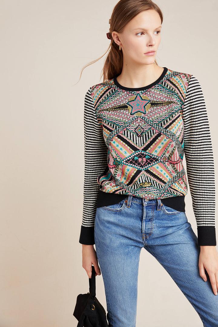 Aldomartins Teodora Abstract Sweater