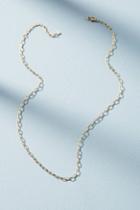 Anthropologie Charmed Delicate Link Necklace