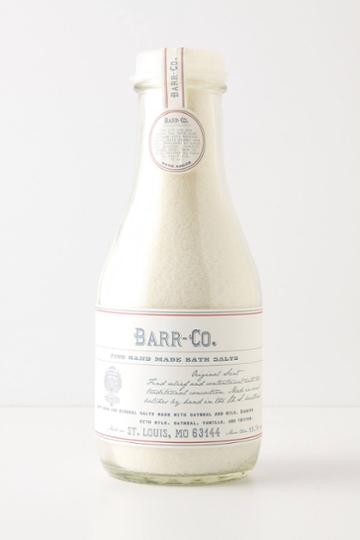Anthropologie Barr-co. Fine Handmade Bath Salts