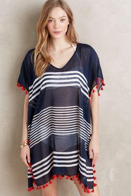 Seafolly Palau Kaftan Navy