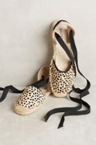 Soludos Spotted Espadrilles Neutral