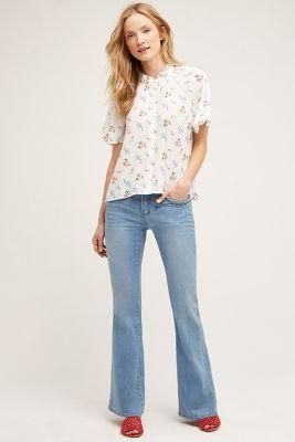 Pilcro Stet Flare Jeans Blue Fin