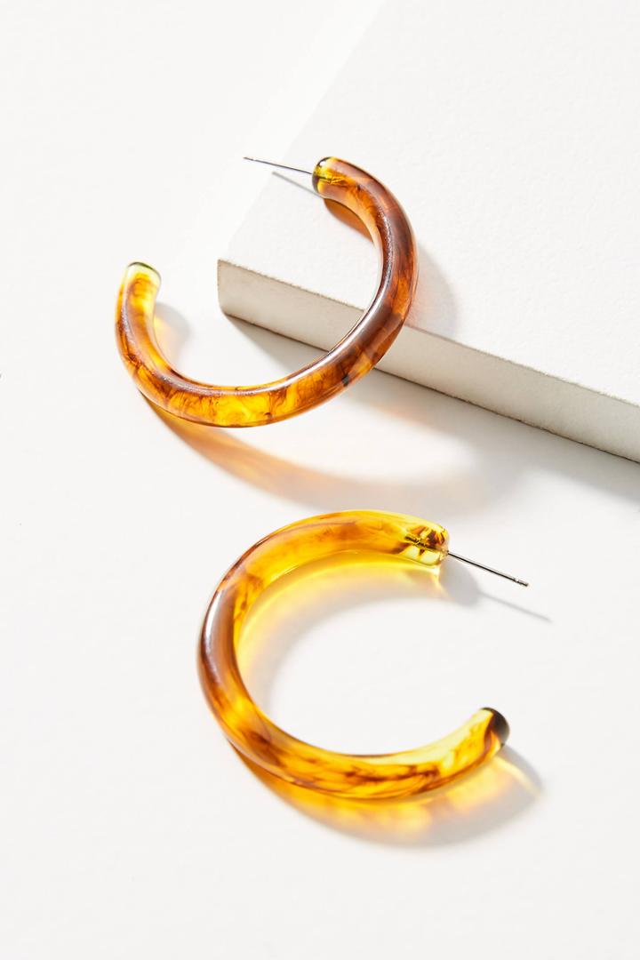 Zenzii Carrie Hoop Earrings