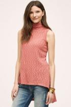 Left Of Center High-low Turtleneck Tunic