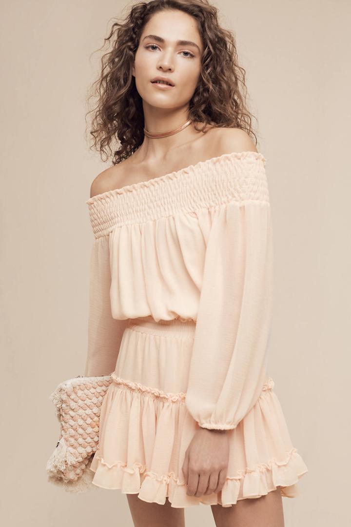 Misa Cilla Off-the-shoulder Dress