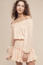 Misa Cilla Off-the-shoulder Dress