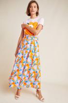 Rachel Antonoff Caracol Pleated Midi Skirt
