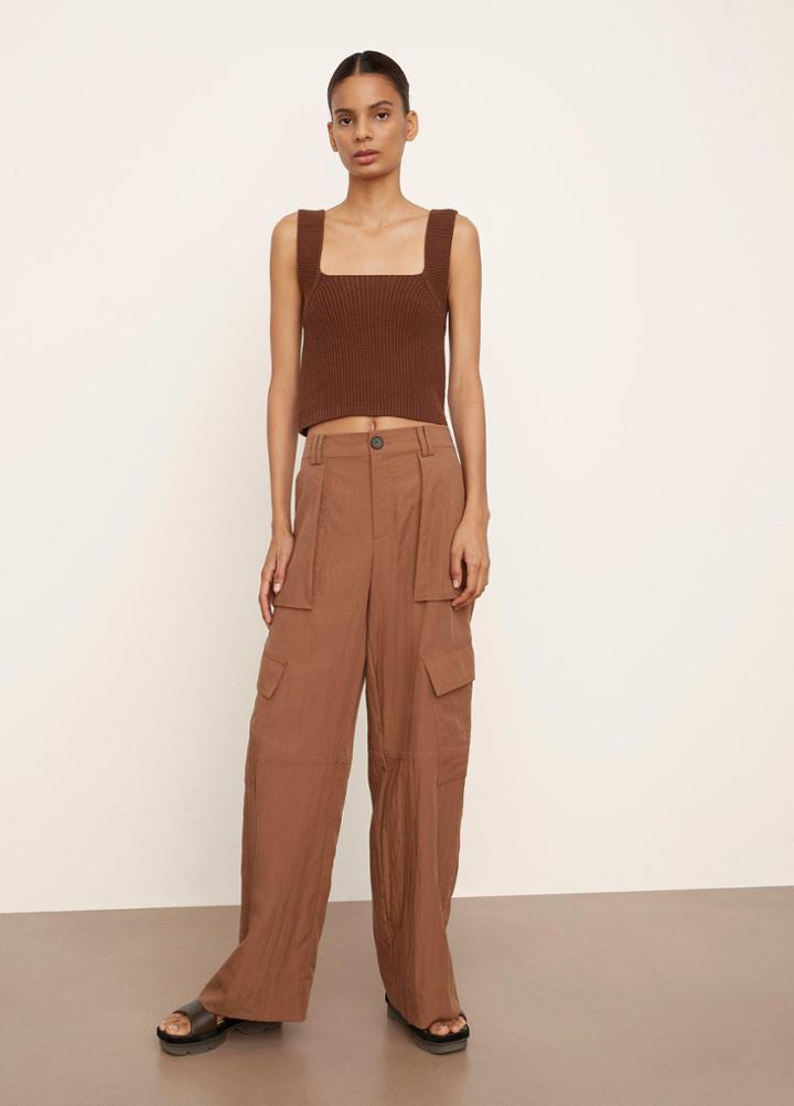 Vince Knit Square Neck Camisole