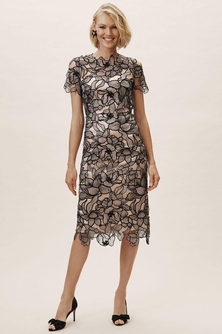 Anthropologie Bevin Wedding Guest Dress