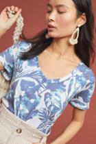 Anthropologie Sol Angeles Midnight Blues Top
