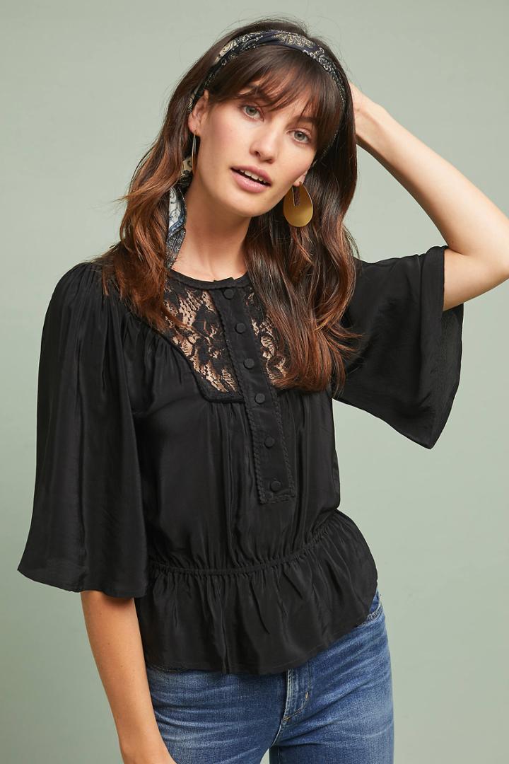 Featherbone Fiona Peplum Blouse