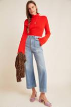 Wrangler Ultra-high-rise Wide-leg Carpenter Jeans