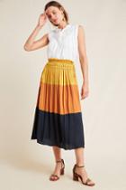 Current Air Merrigan Tiered Midi Skirt