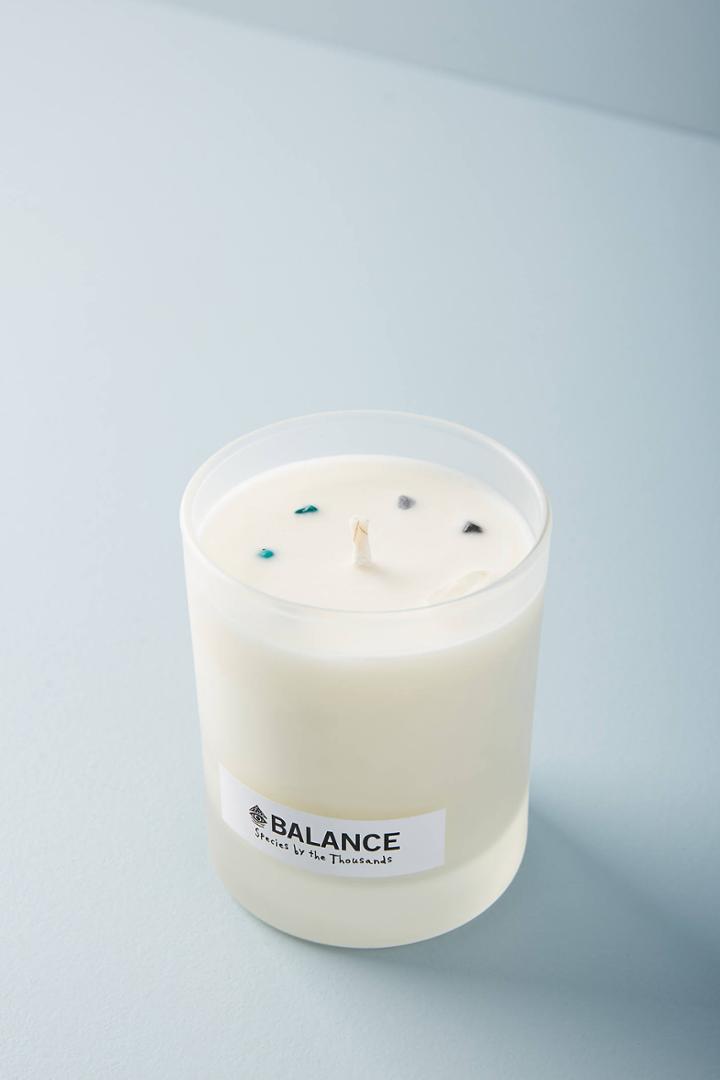 Species By The Thousands Crystal Candle