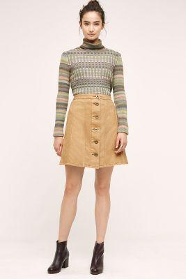 Pilcro Denim Chroma Skirt