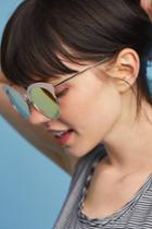 Anthropologie Colorblocked Cat-eye Sunglasses