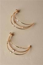 Anthropologie Saskia Hoop Earrings