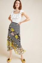 Diane Von Furstenberg Darcie Silk Midi Skirt