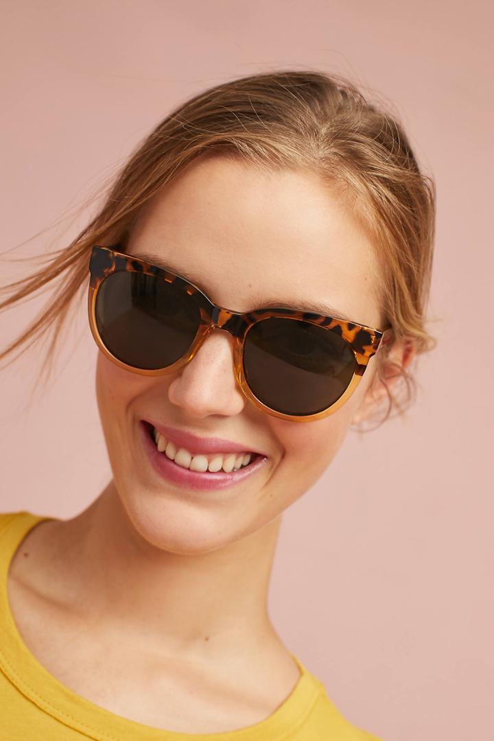 Anthropologie Bondi Round Sunglasses