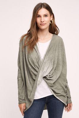 La Fee Verte Wrap-front Pullover