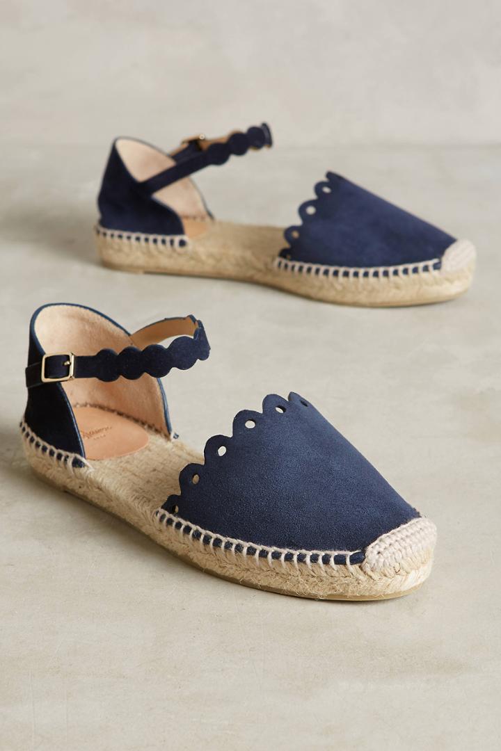 Castaner Karla Scalloped Espadrilles