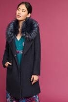 Novelti Faux Fur-collared Coat