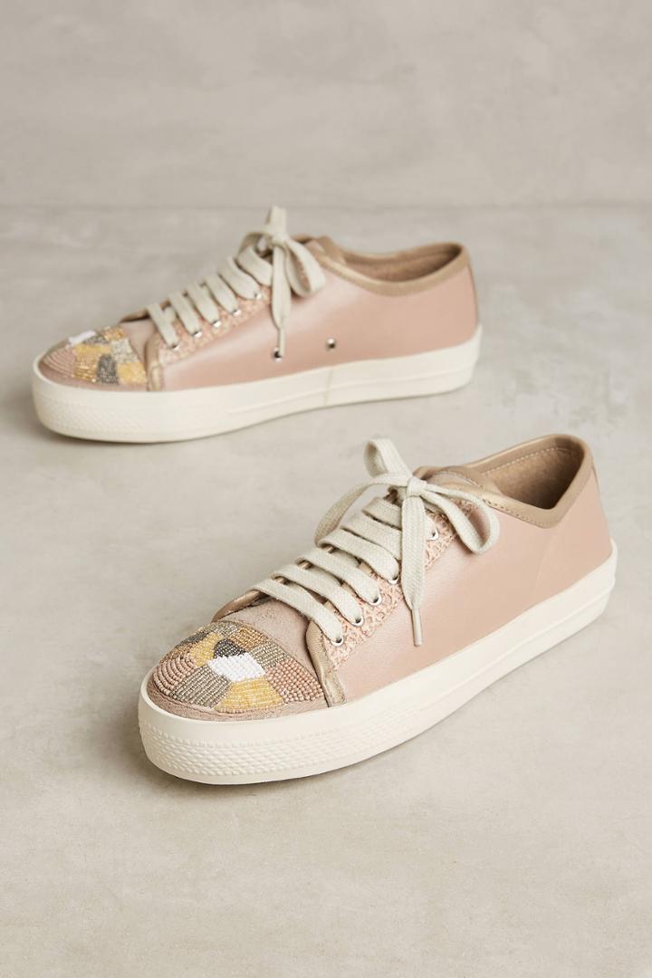 Bibi Lou Beaded Toe Sneakers