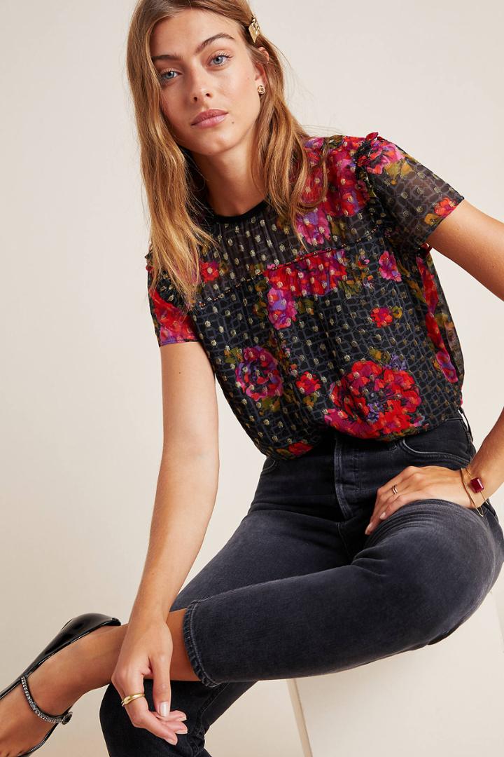 Anthropologie Fiorella Blouse