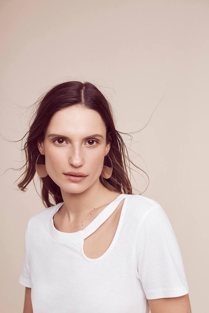 Anthropologie Lennon Cutout Top