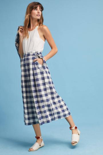 Seen Worn Kept Gingham Culottes
