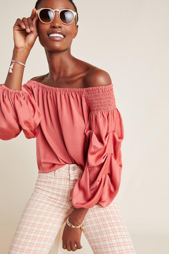 Dolan Left Coast Arcadia Off-the-shoulder Blouse