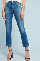 Amo Babe High-rise Straight Cropped Jeans