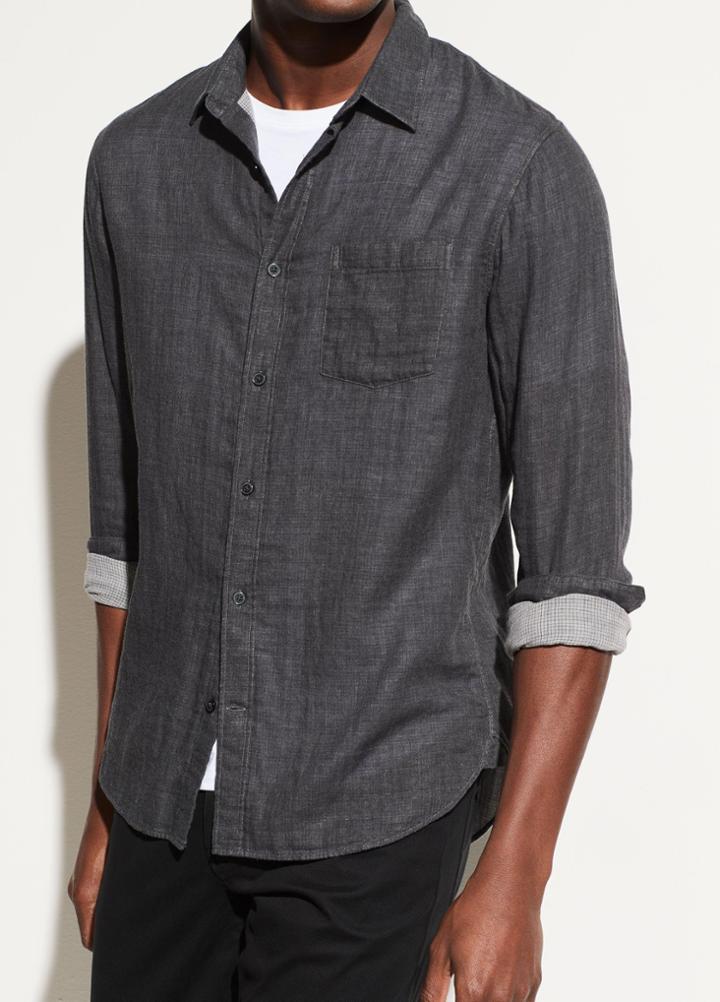 Vince Double Face Long Sleeve