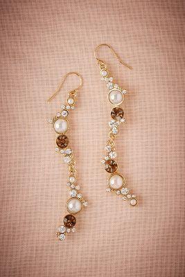 Anthropologie X Bhldn Infinity Drop Earrings