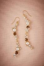 Anthropologie X Bhldn Infinity Drop Earrings