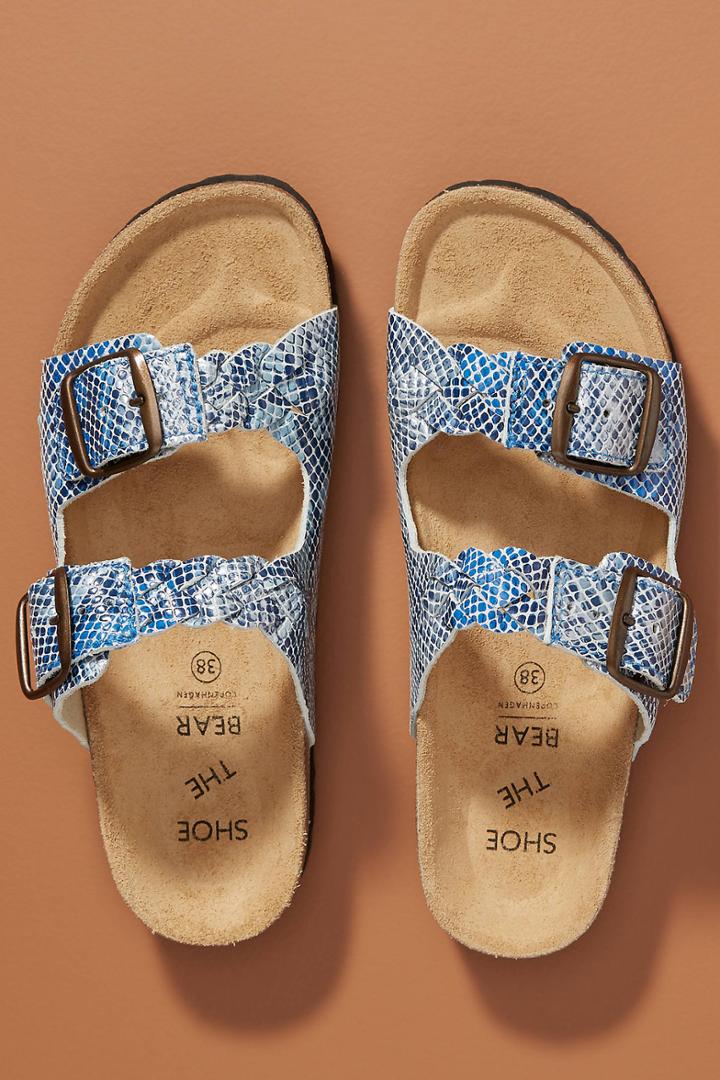 Shoe The Bear Cara Printed Slide Sandals