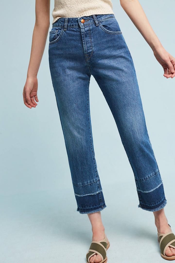 Dl1961 Patti High-rise Straight Cropped Jeans