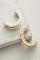Nest Jewelry Horn Hoop Earrings
