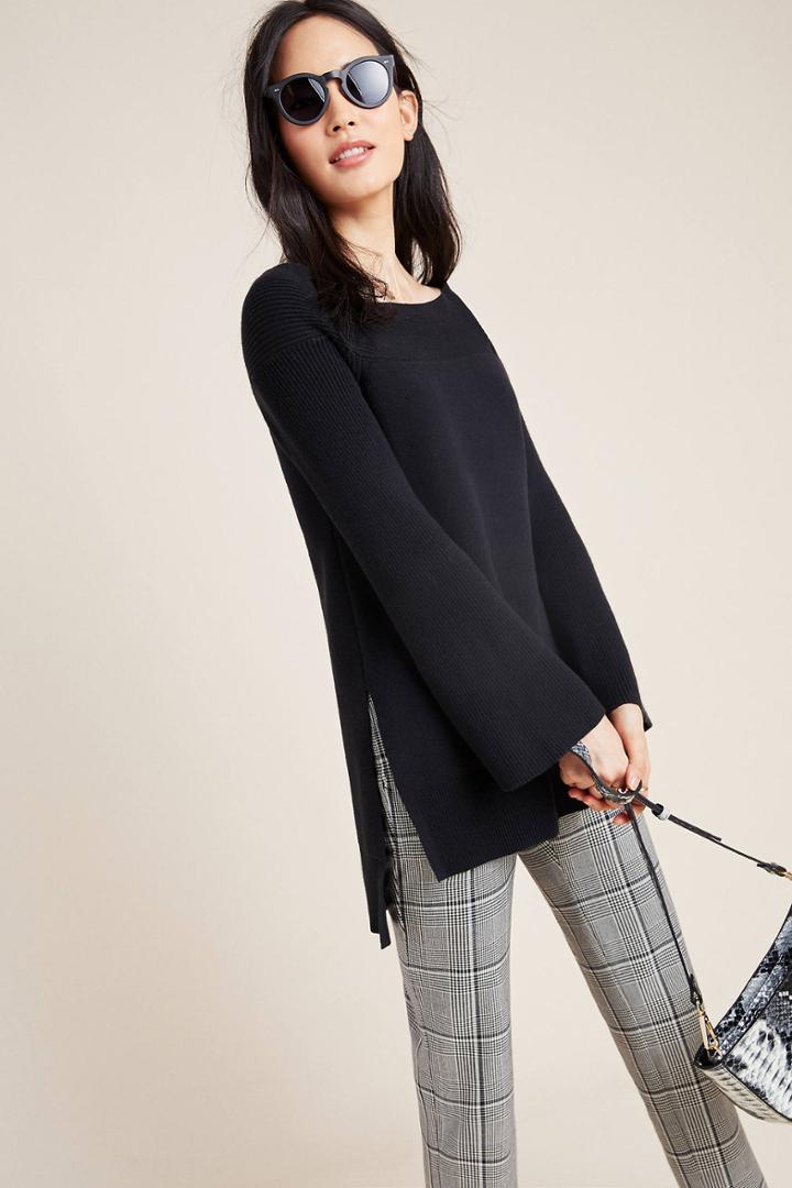 Anthropologie Elise Ribbed Tunic