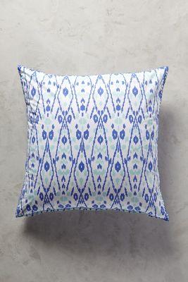 John Robshaw Agadin Euro Sham Blue Motif Euro Sham Bedding